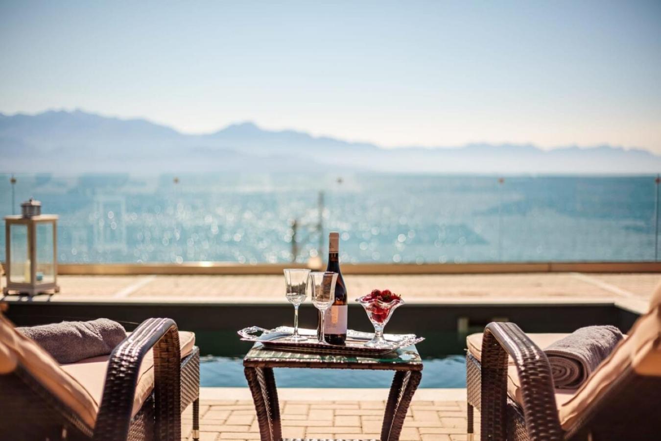 Seaside Summer Bliss - Aurora Luxury Pool Paradise Petalídhion Esterno foto